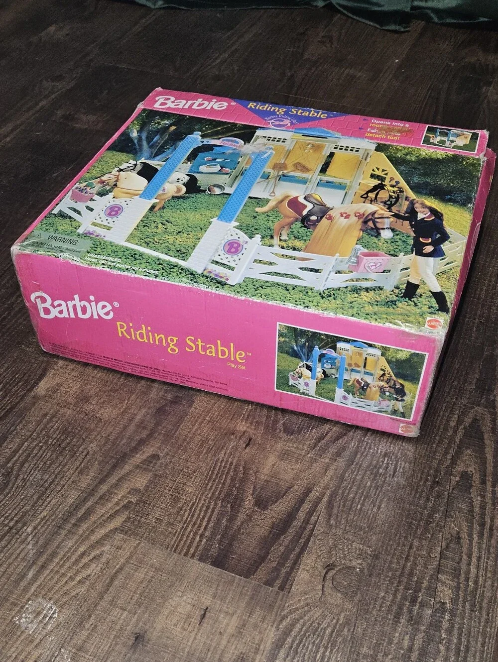 Vintage Barbie Riding Stable
